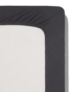 boxspring hoeslaken 180x200/220cm jersey donkergrijs