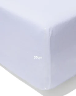 boxspring hoeslaken 160x200cm jersey wit