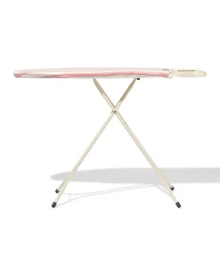 Brabantia strijkplank A 110x30cm voor strijkijzer strepen roze