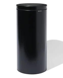 Brabantia Touch Bin Flat Top prullenbak 30L Matt Black