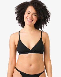bralette zonder beugel zwart