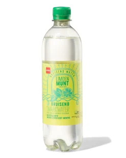 bruisend smaakwater limoen-munt 600ml