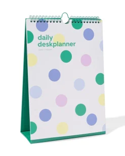 bureau dagplanner met spiraal en standaard 30x21