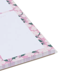 bureau onderlegger papier bloemen