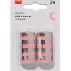 C alkaline extra power batterijen - 2 stuks