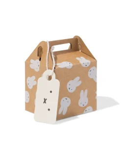 cadeau vouwdoosjes karton 5x5x5 bladeren - 6 stuks