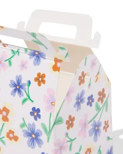 cadeaudoosjes vouwbaar S bloem - 6 stuks