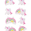 cadeaulabels eenhoorn - 12 stuks