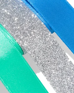 cadeaulint 3m blauw - 3 stuks