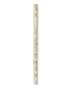 cadeaupapier 200x70cm bladeren goud