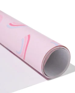 cadeaupapier 200x70cm regenboog