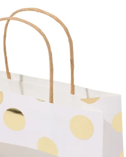 cadeautas M met venster stippen