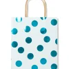 cadeautas M 29.5x18cm stippen