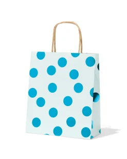 cadeautas M 29.5x18cm stippen