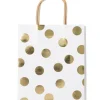 cadeautas M 29.5x18cm stippen
