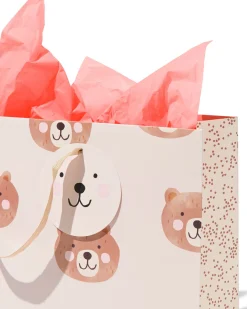 cadeautas met envelop en vloeipapier