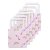 cadeautas S regenboog - 6 stuks