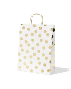 cadeautas XL 45x28cm stippen
