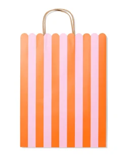 cadeautas XL 45x28cm strepen
