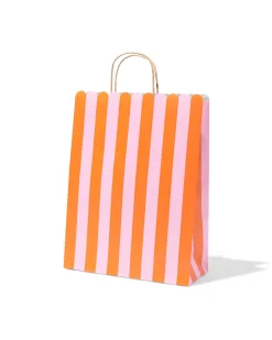cadeautas XL 45x28cm strepen