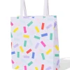 cadeautasjes M confetti - 6 stuks