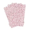 cadeauzakjes M 17x22cm bloemen - 3 stuks