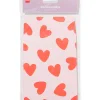 cadeauzakjes S hart - 3 stuks