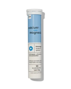 calcium-magnesium bruistabletten - 20 stuks