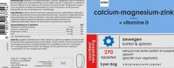 calcium-magnesium-zink + vitamine D - 270 stuks