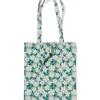canvas tas 35x41cm bloemen