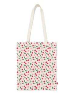 canvas tas 42x36cm oprolbaar flora