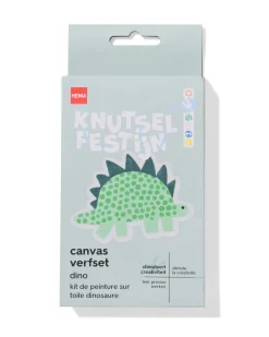 canvas verfset dino