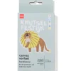 canvas verfset feestleeuw