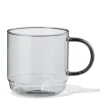cappuccinomok 440ml glas antraciet