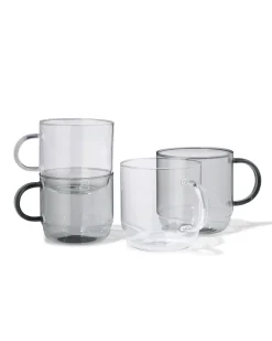 cappuccinomok 440ml glas antraciet