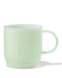 cappuccinomok 400ml glas groen
