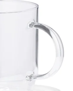cappuccinomok 440ml glas transparant