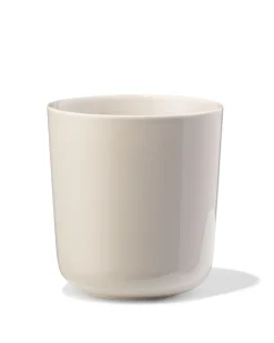 cappuccinomok 350ml Knap new bone china grijs