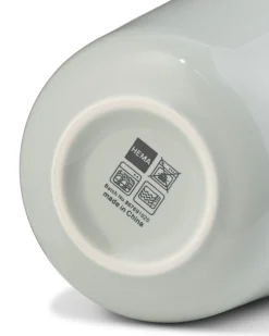 cappuccinomok 350ml Knap new bone china blauw
