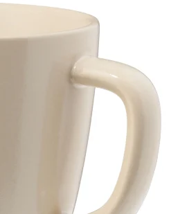 cappuccinomok 325ml Puur aardewerk gebroken wit