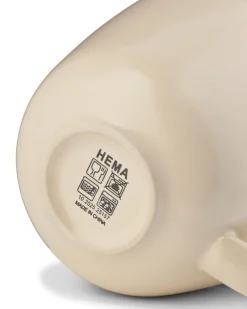 cappuccinomok 325ml Puur aardewerk gebroken wit