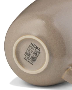 cappuccinomok 325ml Puur aardewerk beige