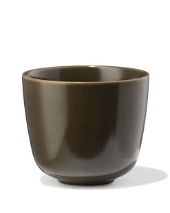 cappuccinomok 325ml Puur aardewerk donkerbruin