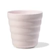 cappuccinomok 300ml Trend aardewerk roze spikkels