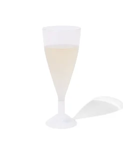 champagneglazen herbruikbaar 4 stuks