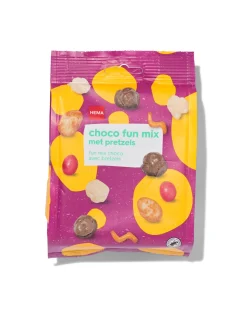 choco fun mix met pretzels 150gram