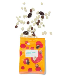 choco mix rozijnen, pinda's en noten 150gram