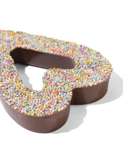 chocolade hart met discodip