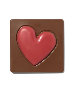chocolade tablet hart