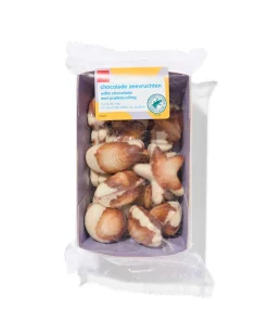 chocolade zeevruchten praliné 160gram